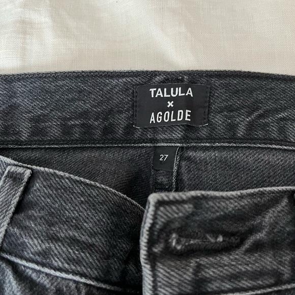 Agolde x Talula High Rise Taper Jeans, Size 27 - Picture 3 of 8